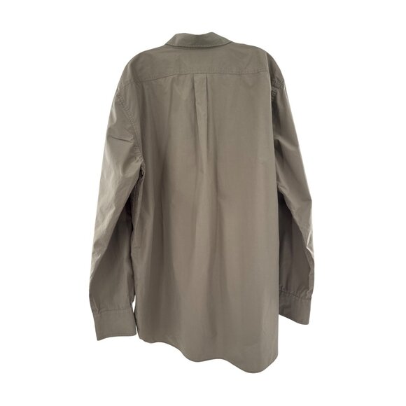 Filson Mens XXL Khaki Button-Up Shirt Light Weight Long Sleeve - Picture 4 of 5